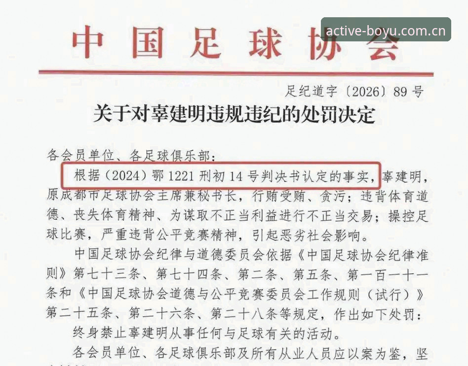 最新博鱼体育支持iOS吗 揭秘足协第三批禁足名单:17人终身禁足背后的足球治理真相